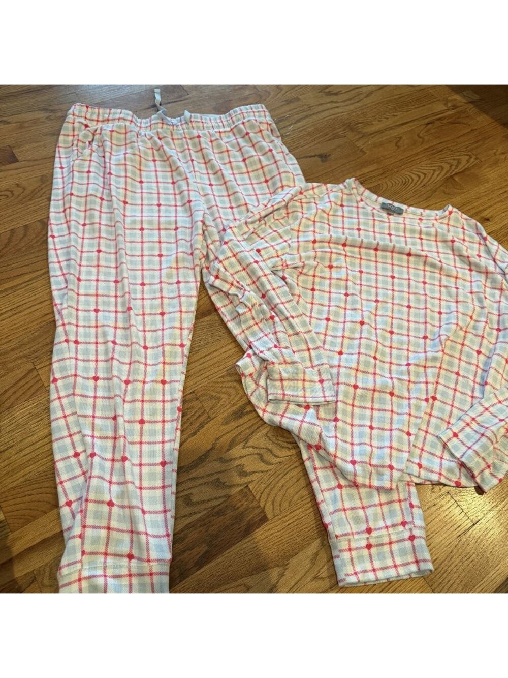 LOFT SLEEP WOMENS XL HEART PAJAMAS SOFT COZY